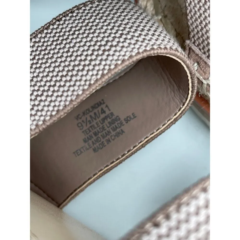 Vince Camuto Kolindia Women Espadrille Platform Sandal Size 9 1/2